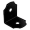 National Hardware National Hardware Hartley 3 in. H X 3 in. W X 3-1/4 in. D Black Steel Flat Corner Brace N800-001 - alternate 1